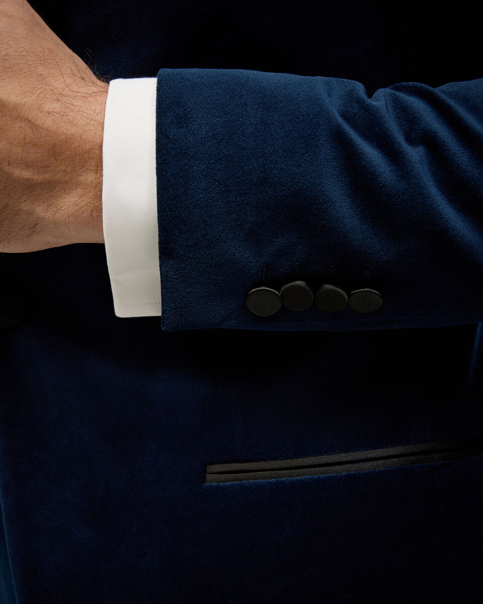 Black Tie Velvet Tuxedo, Midnight, hi-res
